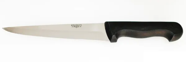 Bursa Kalın Sivri Kasap Bıçağı No:4, 20 Cm - Plastik Sap - Image 1