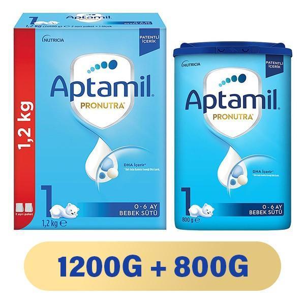 Aptamil 1 Pronutra Bebek Sütü 2000 g 0-6 Ay - Image 1