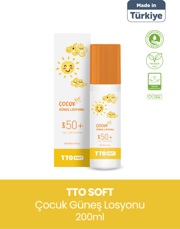 Tto soft çocuk Güneş losyonu 200 ml  - Image 1