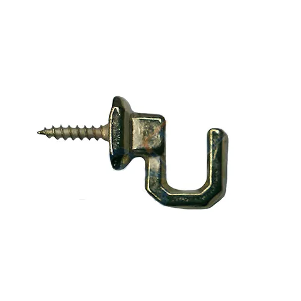 Vidalı Kanca, Askı Küçük - 15x18mm, Sarı - 100 Adet - Image 1