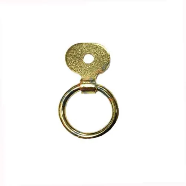 Halkalı Tablo, Çerçeve Askısı, Küçük, 15x28mm, Sarı - 100 Adet - Image 1
