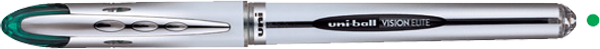 Uniball UB-200 Roller Kalem Vision Elite Bilye Uç 0.8 MM Yeşil 12 Li (1 Paket 12 Adet) - Image 1