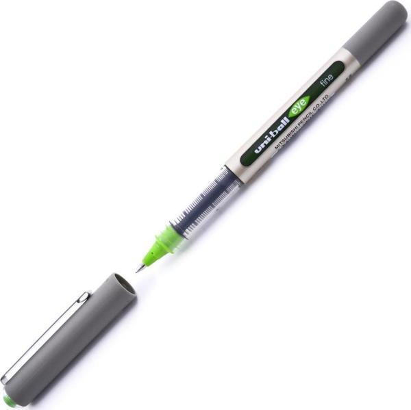 Uni-Ball Ub-157 Roller Kalem Eye Fine Bilye Uç 0.7 Mm Açık Yeşil (12 Li Kutu) - Image 1