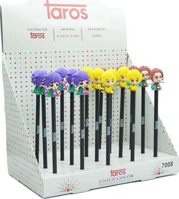 Taros Kurşun Kalem Anime Tepeli 7008 (24 Lü Paket) - Image 1