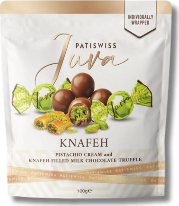 Juva Antep Fıstığı Ve Künefe Dolgulu Sütlü Çikolata, 100G - Image 1
