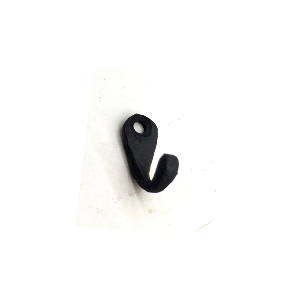 Antika Tarz Dekoratif Pirinç Tekli Mini Askı - 27x11 Mm, Oksit - Image 1