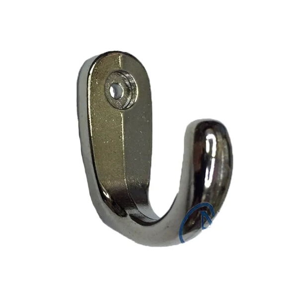 Büyük Tekli Fincan Askı, Dekor Askısı - Nikel, 100 Adet, 12x23x30 Mm - Image 1