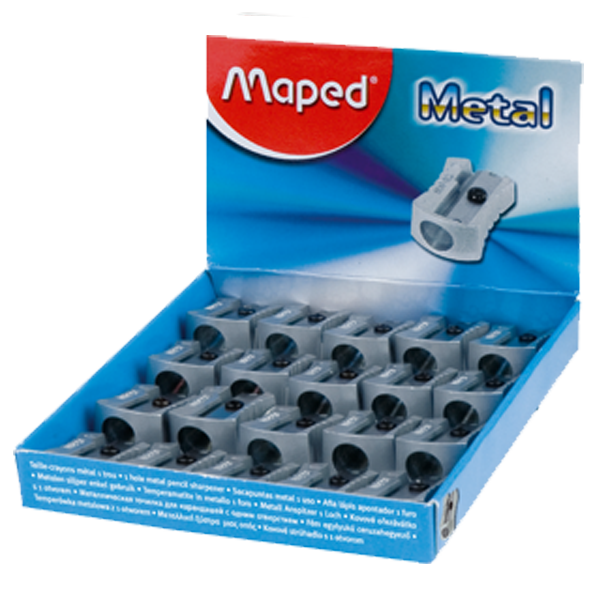 Maped Klasik Metal Kalemtraş Tek Delikli 506600 - Image 1
