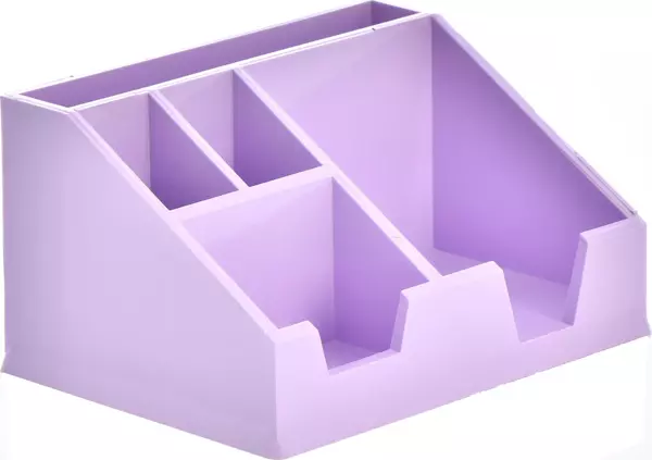 Ops Masa Seti Kalemlik Organizer Pastel Mor KLM 208 - Image 1
