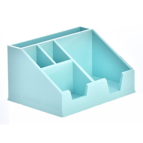 Ops Masa Seti Kalemlik Organizer Pastel Mavi KLM 208 - Image 1