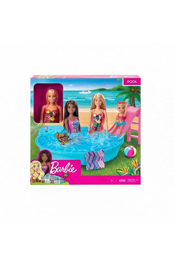 Hasbro Oyuncak Barbie ve Havuzu Oyun Seti GHL91 - Image 1