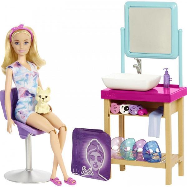Hasbro Oyuncak Barbie Welness Işıltı Dolu Spa Günü Oyun Seti HCM82 - Image 1