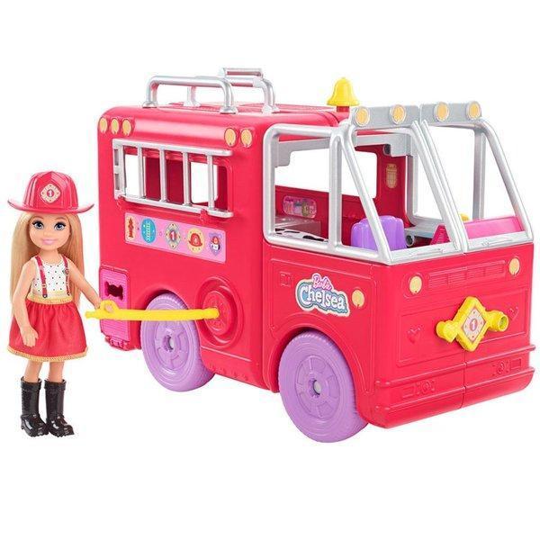 Hasbro Oyuncak Barbie Chelsea İtfaiye Aracı HCK73 - Image 1