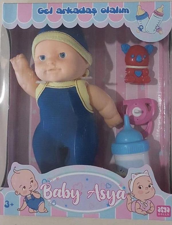 Asya Oyuncak Aksesuar Biberonlu Bebek 7008 - Image 1