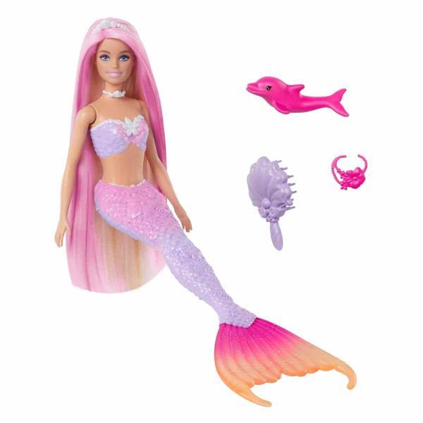 Mattel Oyuncak Barbie Renk Değiştiren Deniz Kızı ve Aksesuarları HRP97 - Image 1