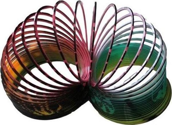 Ctoy Oyuncak Parlak Renkli Stres Yayı Yuvarlak A7512-2 (12 Li Paket) - Image 1