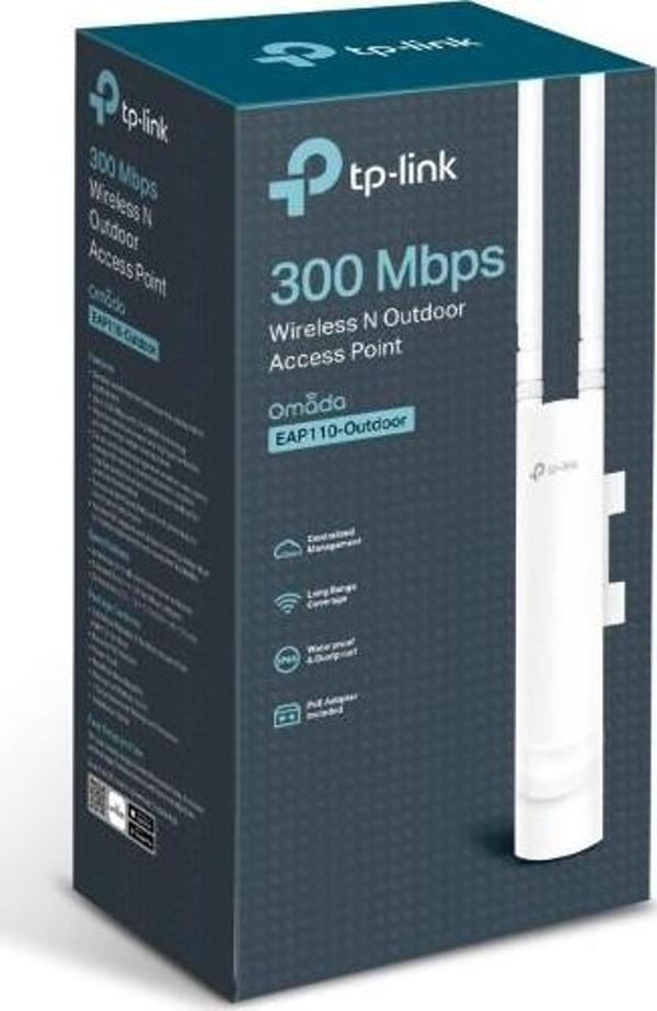 Outdoor 300 Mbps Kablosuz Dış Mekan Access Point Eap110 - Image 1