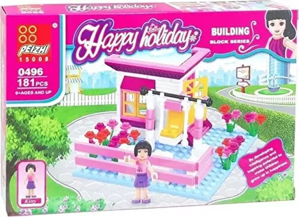 Canem Oyuncak Figürlü Ev Blok Lego Seti 181 Parça 6+ 0496 - Image 1