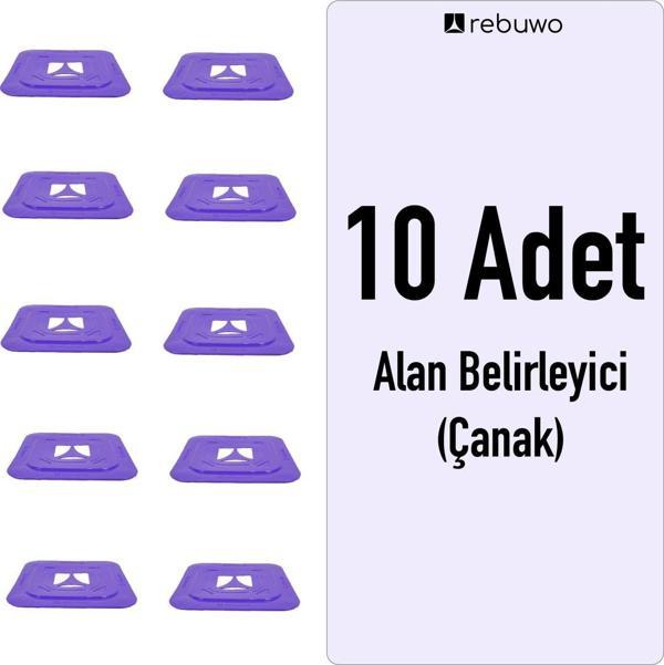 Rebuwo Alan Belirleyici Çanak Antrenman Çanağı 10 Adet - Image 1