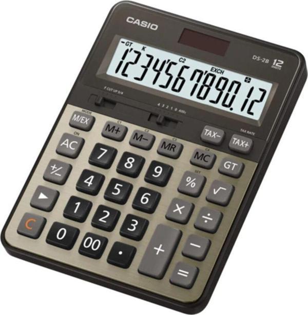 Casio Hesap Makinesi Masa Üstü 12 Hane Prof Ds-2B-Gd - Image 1