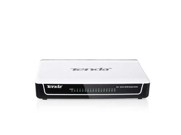 16 Port 10-100 Mbps Switch Hub Plastik Kasa S16 - Image 1