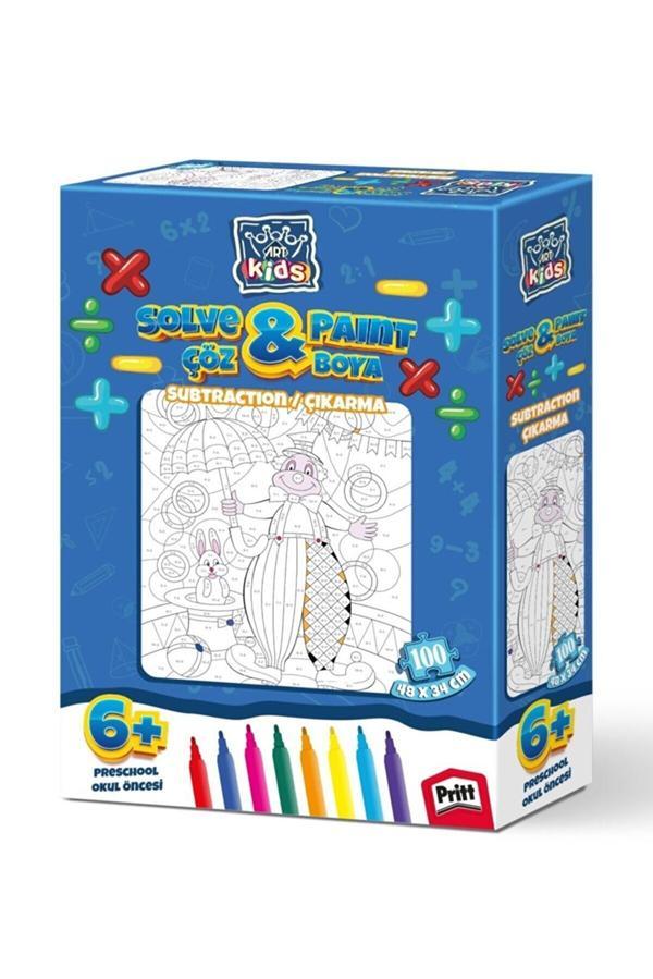 Art Kids Çöz Boya / Çıkarma 100 Parça Puzzle 5847 - Image 1