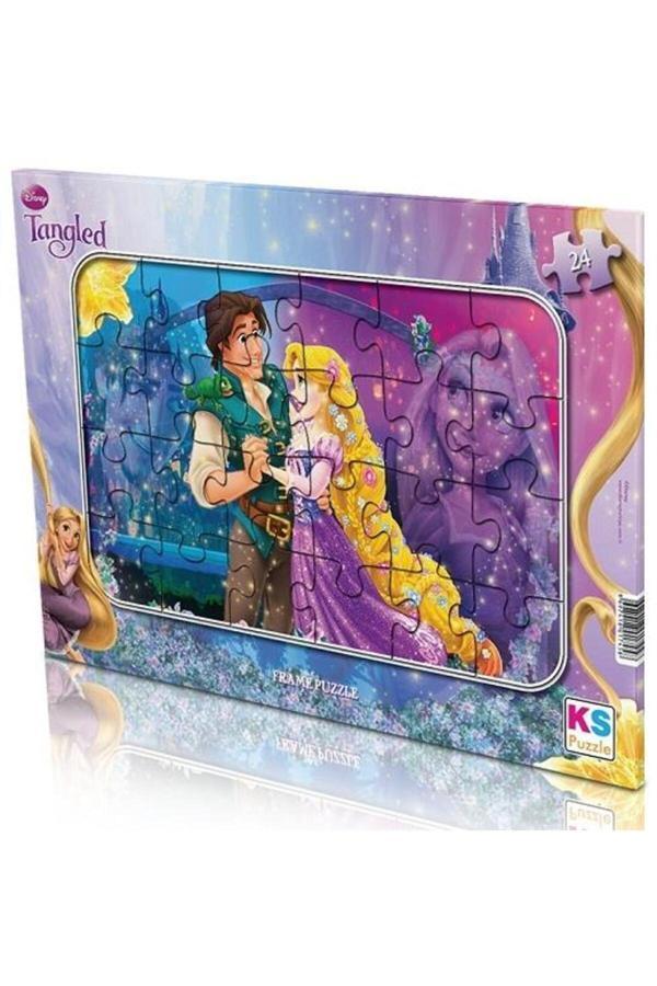 Ks Games Puzzle 24 Parça Tangled Frame Tg 704 - Image 1