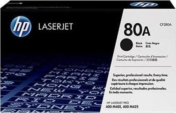 80A Black Siyah 2.700 Sayfa Toner Cf280A - Image 1