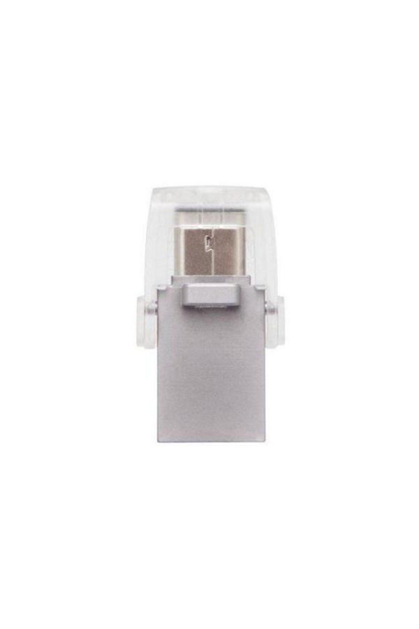 Dtduo3Cg3-64Gb Datatraveler Microduo 3C 200Mb-S Dual Usb-A + Usb-C Flash Bellek - Image 1