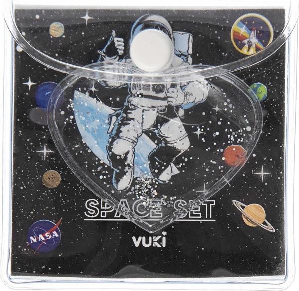 Vuki Küp Bloknot Simli Sulu 6,3X6,3Cm Astrono 350 Yaprak Vk-0111-5 - Image 1