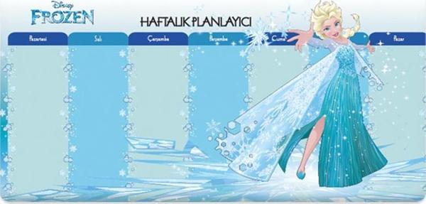 Frozen 12X26Cm Haftalık Planner Blok Masa Üstü Haftalık Planlayıcı (2 Li Paket) - Image 1