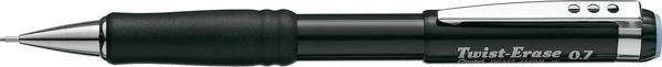 Pentel Versatil Kalem (Mekanik Kurşun Kalem) Twist Metal Klipsli Büyük Boy Silgili 0.7 Mm Qe517-Ax - Image 1