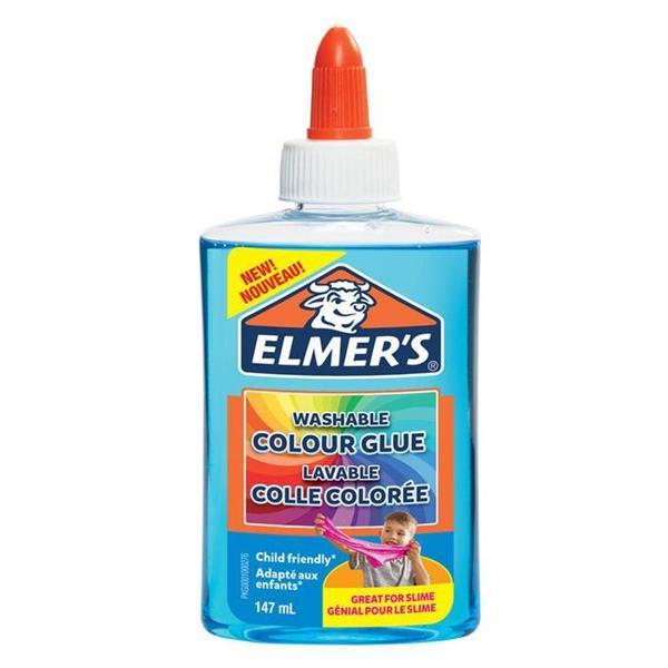 Elmers Şeffaf Renkli Slime Yapıştırıcı Mavi 147 ML 2109485 - Image 1