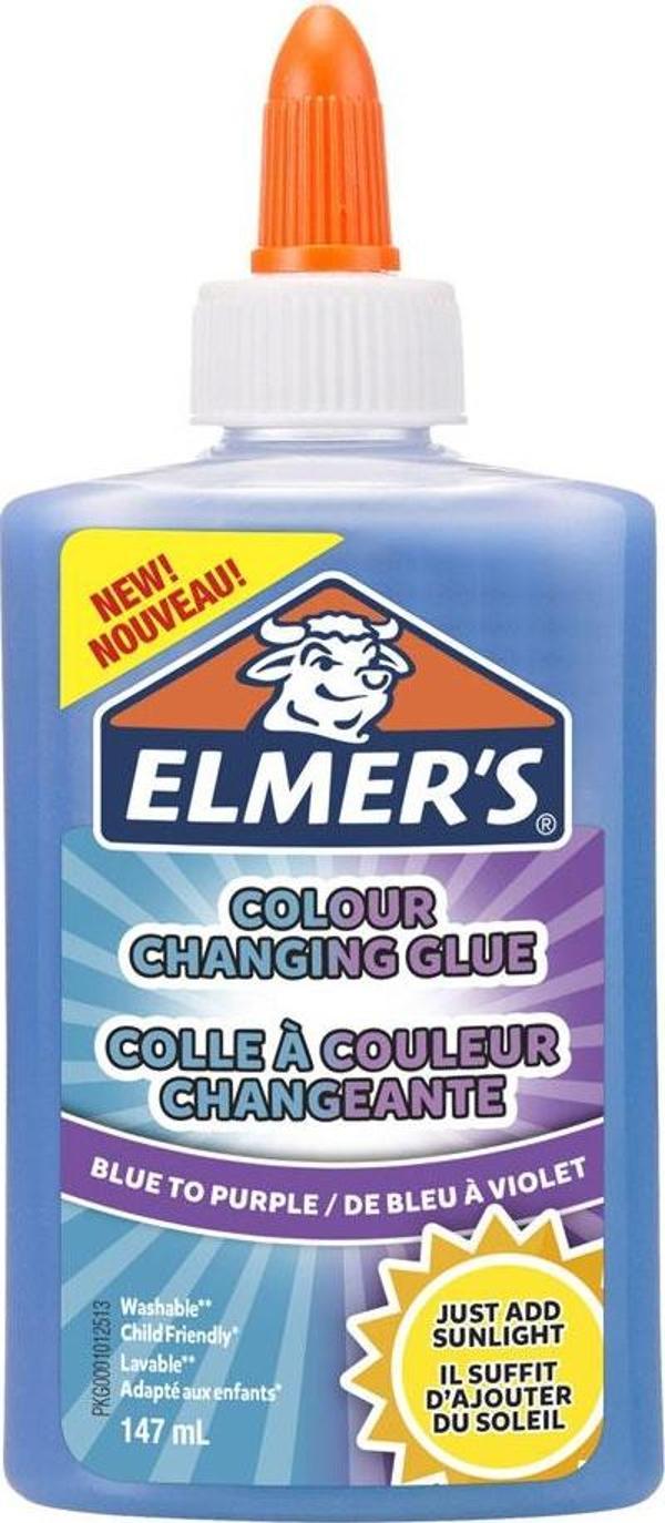 Elmers Renk Değiştiren Slime Yapıştırıcı Mavi 147 ML 2109507 - Image 1