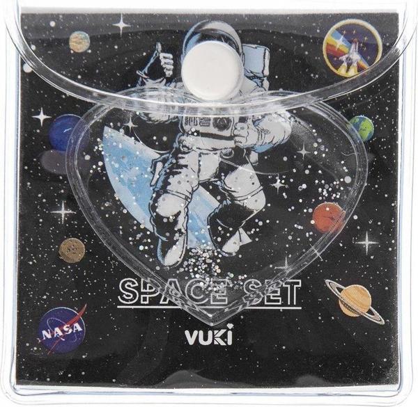 Vuki Küp Bloknot Simli Sulu 6,3X6,3Cm Siyah 350 Yaprak Vk-0111-11 - Image 1