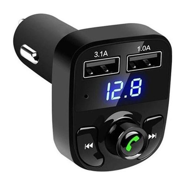 Car X8 2Usb Wireless Bluetooth Fm Transmitter Kit - Image 1