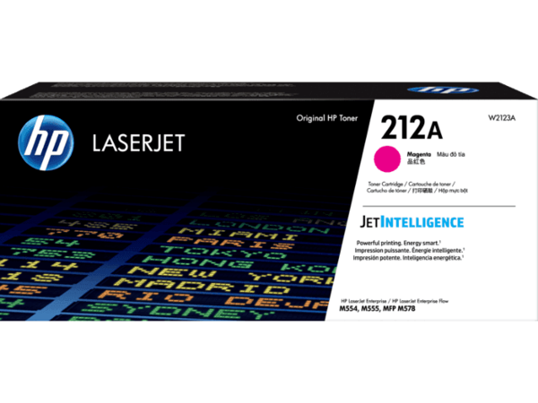 212A Magenta Kırmızı 4.500 Sayfa Kapasiteli Toner W2123A - Image 1