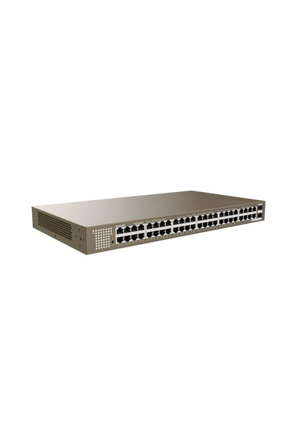 Teg1050F 48 Port 10-100-1000 Mbps + 2 Port Sfp Switch Hub Çelik Kasa Rack Mount - Image 1