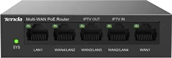 G0-5G-Poe 5 Port 4 Port Poe+ 10-100-1000 Switch Hub Çelik Kasa Poe Router - Image 1