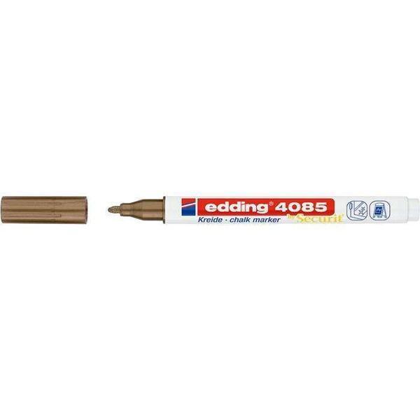 Edding Cam Kalemi 4085 Likit Tebeşir Kalemi (Sıvı Tebeşir) 1-2Mm Bakır (10 Lu Paket) - Image 1