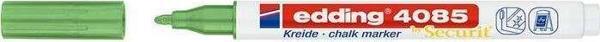 Edding Cam Kalemi 4085 Likit Tebeşir Kalemi (Sıvı Tebeşir) 1-2Mm Metalik Yeşil (10 Lu Paket) - Image 1