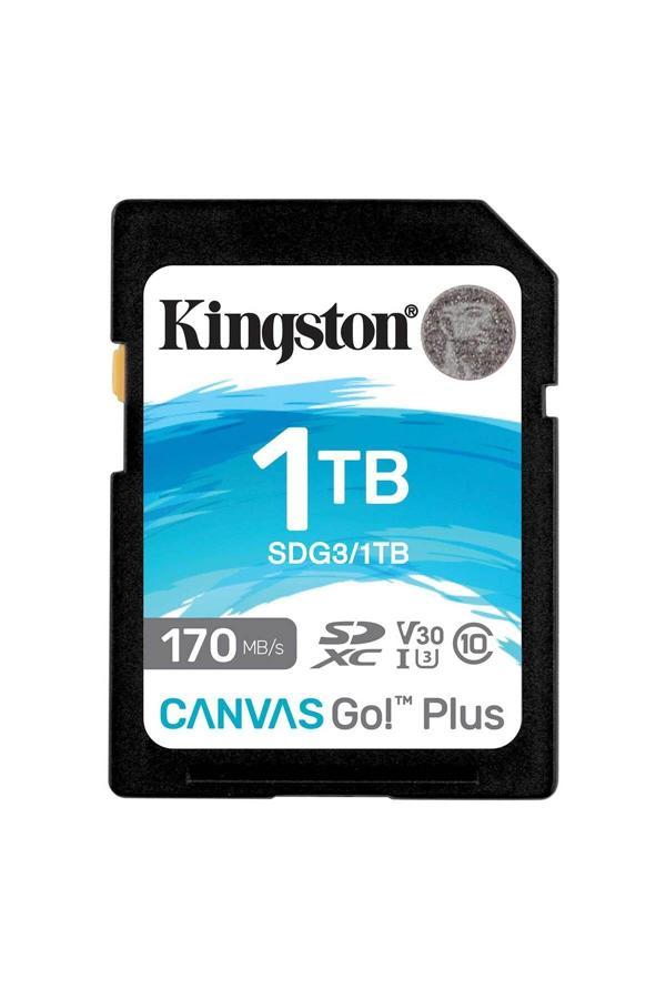 Kingston Sdg3-1Tb 1Tb Sdxc Canvas Go Plus 170R C10 Uhs-İ U3 V30 Hafıza Kartı - Image 1