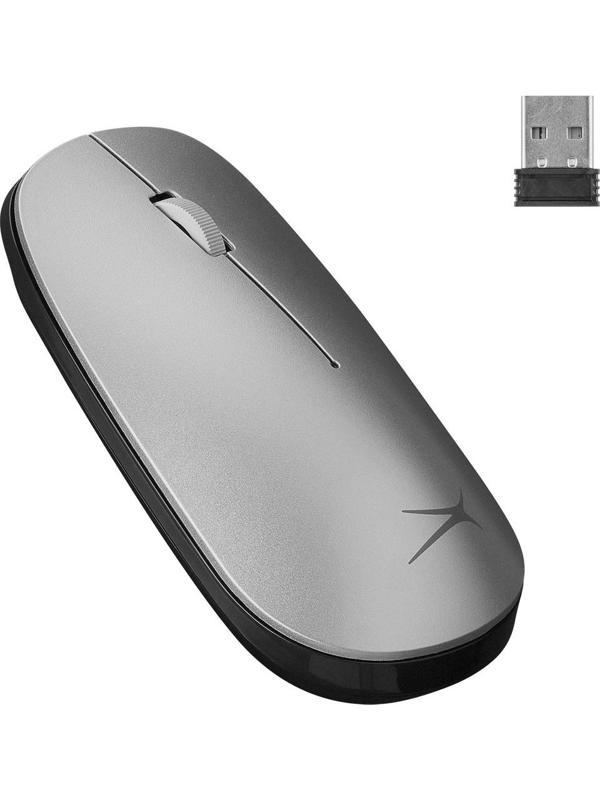 Altec Lansing Albm7305 Gümüş 2.4Ghz Usb 1600Dpi Alkalin Pilli Kablosuz Mouse - Image 1