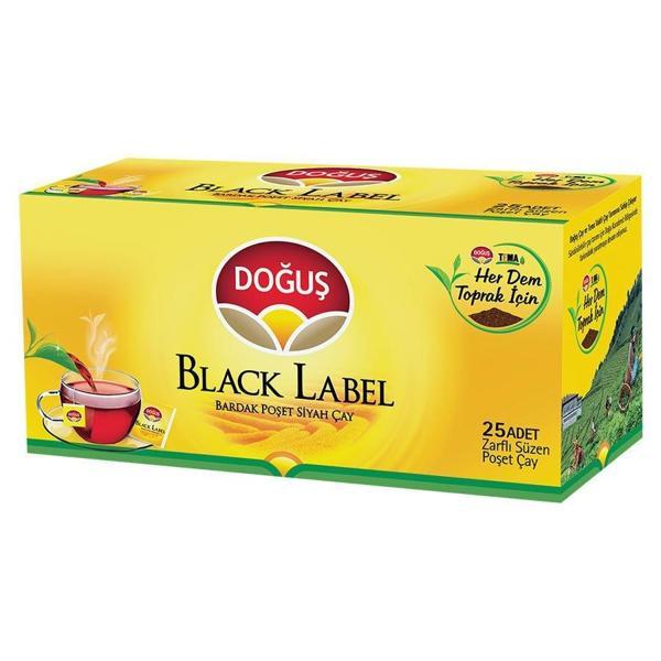Black Label Süzen Poşet Çay 25X2 Gram - Image 1