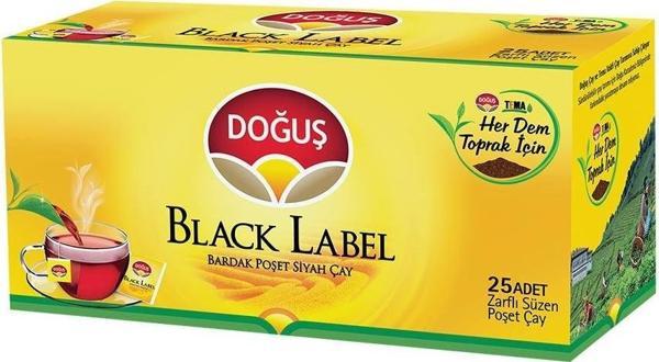 Black Label Süzen Poşet Çay 25X2 Gram - Image 1