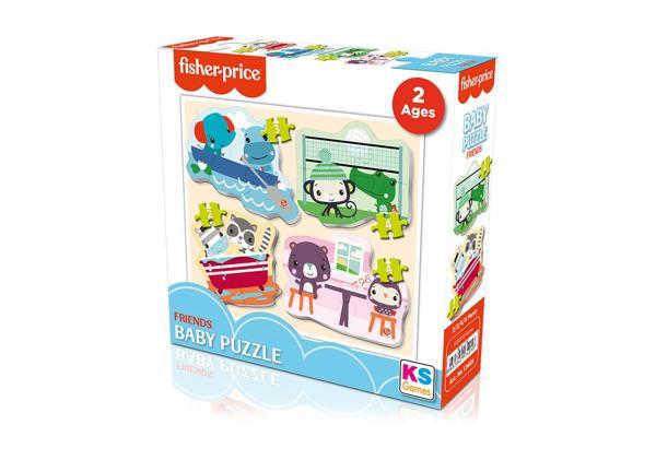 Ks Games Fisher Price Mini Puzzle Display FP13422 (Karışık Modellerde 1 Adet) - Image 1