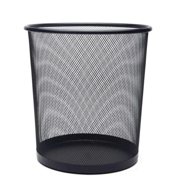 Mas Ofis Çöp Kovası Metal Tam Perforeli 10 Litre Lacivert 854 - Image 1