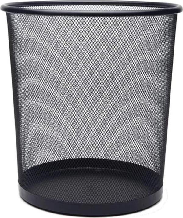 Mas Ofis Çöp Kovası Metal Tam Perforeli 10 Litre Lacivert 854 - Image 1