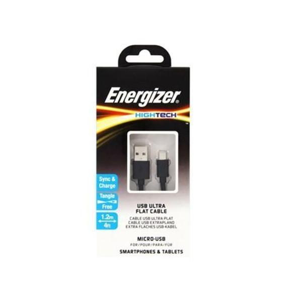 C21Ubmcgbk4 1.2 Metre Flat Micro Siyah Usb Kablosu - Image 1