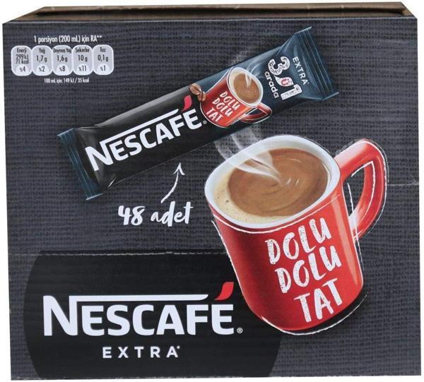 Nescafe 3Ü1 Arada Kahve Extra 16,5Gr Phnx 12379703 (48 Li Paket) - Image 1